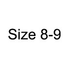 Size 8-9 
