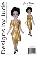 Cat's Meow for 21" Cissy Dolls Printed