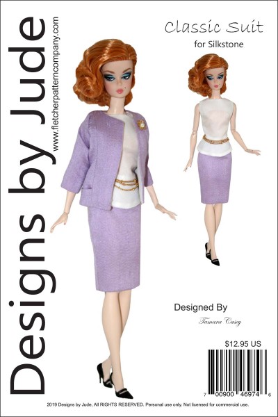 Classic Suit for Silkstone Barbies Printed