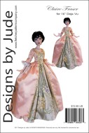 Claire Fraser Gown for 16" Deja Vu PDF