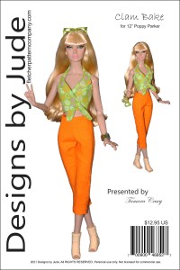 Clam Bake for 12" Poppy Parker Dolls Printed