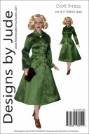 Coat Dress for 16.5" RTB101 Body Dolls PDF