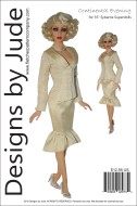 Continental Evening for 16" Sybarite Superdolls Printed