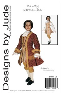 Dandy 1700's Suit Pattern for 19" MortimerPDF