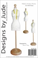 Fabric Dress Form for 16.5" RTB101 Body Dolls Printed