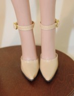 Cream Delightful High Heels 64mm, Cissy & 21" Madame Alexander