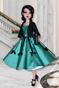 Teal Ribbons and Bows Ensemble for Ellowyne & Neema 