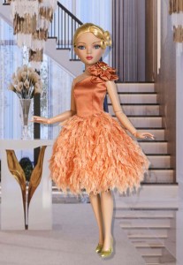 Statement Piece Dress for 16" Ellowyne & Neema