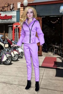 Lilac Dreams Moto Ensemble for 16.5" RTB101 Dolls 
