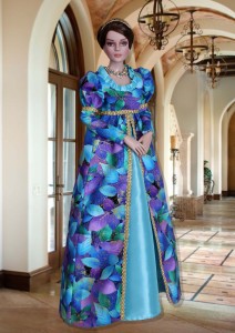 Princess Gown for 16.5" RTB101 Grace Dolls 