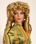 Golden Strawberry Ringlet Mohair Wig size 5-6, Breanna
