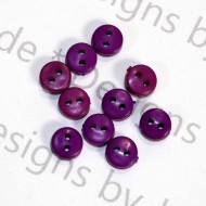 1/4" Bright Purple Round Buttons
