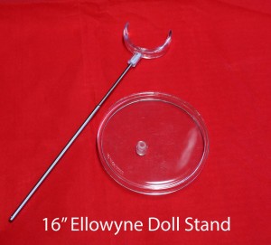 Tonner Telescoping Doll Stand 16" Ellowyne & Neema dolls