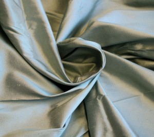Seafoam Green Silk Taffeta Fabric