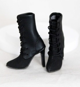 Black Lace Up Bootd for RTB101 Grace & RTB102 Lacie