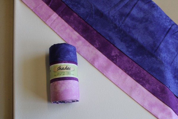 Shades of Purple Fat Quarter Fabric Bundle - 3 Colors