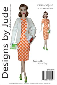 Pure Style for 12.5" East 59th Dolls Printed