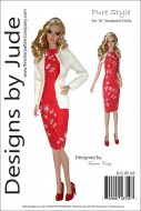 Pure Style Pattern for 16" Modsdoll Printed