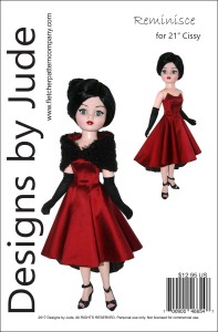 Reminisce for 21" Cissy Dolls Printed