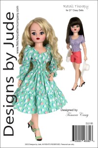 Retail Therapy for 21" Cissy Dolls Printed