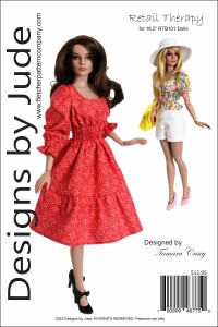 Retail Therapy for 16.5" RTB101 Dolls Printed