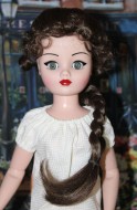 Samantha Single Braid Wig, size 8-9, Brown