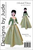 Scottish Claire Pattern for 15.75" City Girl Dolls Printed