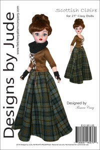 Scottish Claire for 21" Cissy Dolls PDF