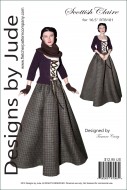 Scottish Claire for 16.5" RTB101 Body Dolls Printed