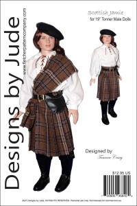 Scottish Jamie for 19" Male Tonner Dolls Printed