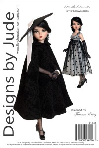 Social Season for 16" Ellowyne Dolls Printed