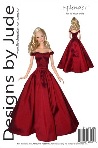 Splendor for 16" Ficon Dolls Printed