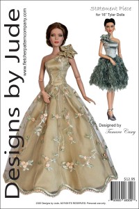 Statement Piece for 16" Tyler Dolls Printed