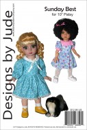 Sunday Best for 10" Patsy Doll Printed