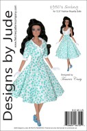 1950's Swing Dress & Coat for 12.5" Fashion Royalty PDF