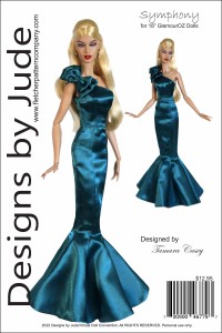 Symphony for 18" GlamourOZ Dolls Printed