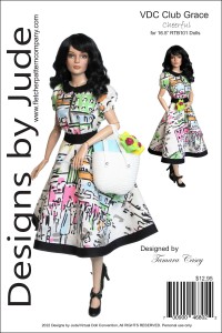 Cheerful for 16.5" RTB101 Body Dolls Printed
