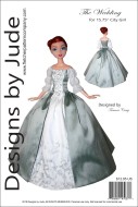 Outlander Claire Wedding Dress for 15.75" City Girl PDF
