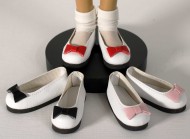 Mary Jane Flats with Accent Bow for MSD, 63mm/25mm 