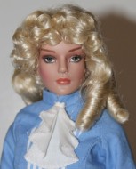 Honey Blonde Ringlet Mohair Wig size 5-6, Breanna