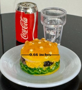 Delicious Cheeseburger - 1:12 Scale