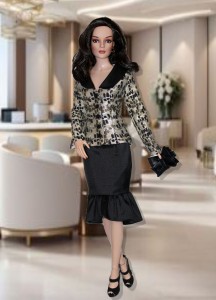 Continental Evening Suit for 16.5" RTB101 Grace 