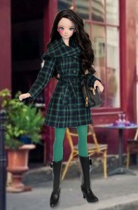 Cozy Trend Plaid Coat for 60cm Smart Doll