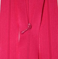 4/12" Dark Pink Zipper
