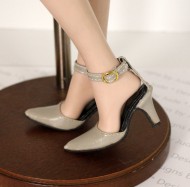 Grey Taupe Delightful High Heels 72mm, 22" American Model