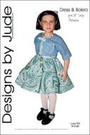 Dress & Bolero for Lucy Pevensie Printed