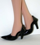 Black Easy to Wear Heels 72mm, 22" American Model