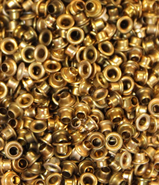 1/8" Antigue (Tarnished) Gold Eyelets