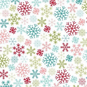 Fabric 1/2 Yard, Cup of Cheer 10205-Z Multi by Maywood Studio