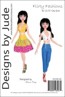 Flirty Fashions for 15.75" City Girls Printed